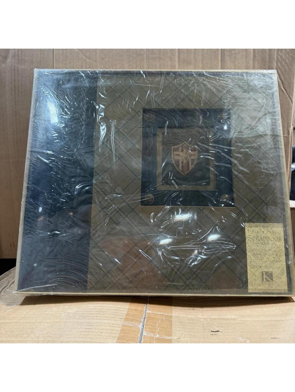 K&Company Design Series 12x12 Scrapbook Album - 20 Top Loading Pages New